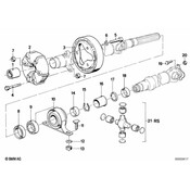 BMW Drive Shaft Flex Joint Bolt - Genuine BMW 26111226660