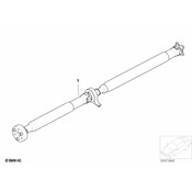 BMW Driveshaft - Genuine BMW 26111229560