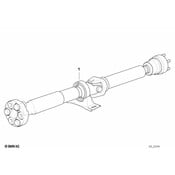 BMW Drive Shaft Assy Five Speed Gearbox (L=1469Mm) - Genuine BMW 26112227222