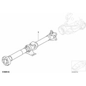 BMW Automatic Drive Shaft Gearbox (L=1189mm) - Genuine BMW 26117514471