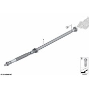 BMW Drive Shaft - Genuine BMW 26118837559