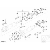 BMW Drive Shaft Center Support Bearing - Genuine BMW 26127533709