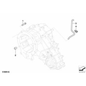 BMW Vent Pipe - Genuine BMW 27107504558
