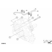 BMW Vent Pipe - Genuine BMW 27107556250