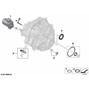 BMW Axle Shaft Seal - Genuine BMW 27208647465