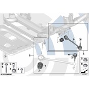 BMW Repair Kit, Trailing Link Value Line - Genuine BMW 31102229523