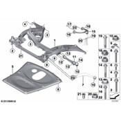 BMW Stiffening Plate - Genuine BMW 31102284174