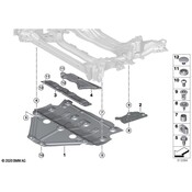 BMW Suspension Crossmember Reinforcement - Genuine BMW 31106882324