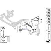 BMW Suspension Control Arm - Genuine BMW 31106886908