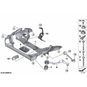 BMW Front Axle Support - Genuine BMW 31116777943