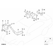 BMW Bracket Level Sensor Right - Genuine BMW 31126753980