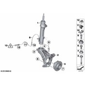 MINI Wheel Hub Assembly - Genuine MINI 31209813211