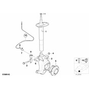 BMW Steering Knuckle - Genuine BMW 31211096496