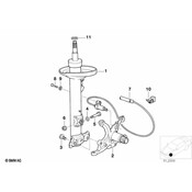 BMW Steering Knuckle - Genuine BMW 31212227358
