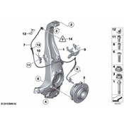 BMW Steering Knuckle - Genuine BMW 31216775768