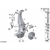BMW Steering Knuckle - Genuine BMW 31216777751