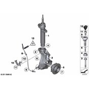 BMW Steering Knuckle - Genuine BMW 31216788700