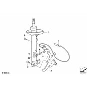 BMW King Pin Left - Genuine BMW 31217836818
