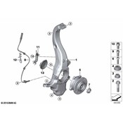 BMW Protective Cap Swivel Bearing - Genuine BMW 31236851690