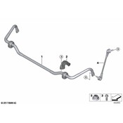 BMW Suspension Stabilizer Bar - Genuine BMW 31305A0AED7