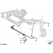 BMW Suspension Stabilizer Bar Link - Genuine BMW 31306886280