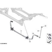 BMW Suspension Stabilizer Bar Link - Genuine BMW 31308091445