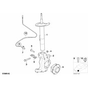 BMW Strut Assembly - Genuine BMW 31311096048