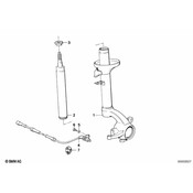 BMW Strut Housing (E30 325ix) - Genuine BMW 31311701050