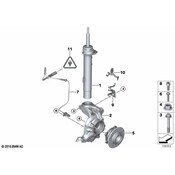 BMW Strut Assembly (E92 M3) - Genuine BMW 31312284011