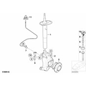 BMW Strut Assembly - Genuine BMW 31316785527