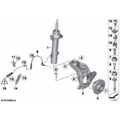 MINI Strut Assembly - Genuine MINI 31316855360