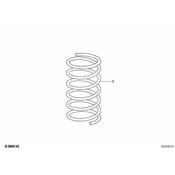 BMW Coil Spring - Genuine BMW 31331130046