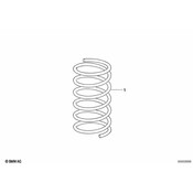 BMW Coil Spring - Genuine BMW 31331133336