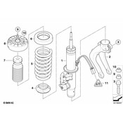 BMW Strut Assembly (E72) - Genuine BMW 31336792970
