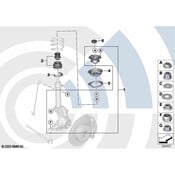 MINI Repair Kit, Support Bearing Value Line - Genuine MINI 31352361249