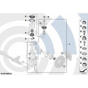 BMW Repair Kit, Support Bearing Value Line - Genuine BMW 31352405907
