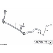 BMW Suspension Stabilizer Bar - Genuine BMW 31356863402