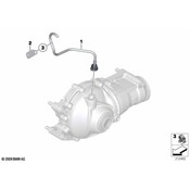 BMW Vent Line Front Differential - Genuine BMW 31507556475