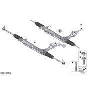 BMW Rack and Pinion Assembly - Genuine BMW 32102284867