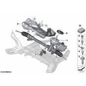 BMW Rack and Pinion Assembly - Genuine BMW 32105A39026