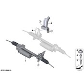 BMW Rack and Pinion Assembly - Genuine BMW 32105B54C52