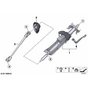 BMW Steering Shaft - Genuine BMW 32306791299