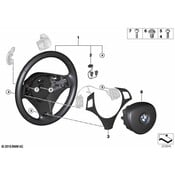 BMW Airbag Sport St. Whl. Lthr Steptronic - Genuine BMW 32306795572