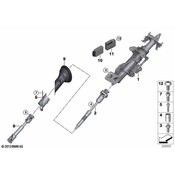 BMW Steering Column Control Module - Genuine BMW 32306882780