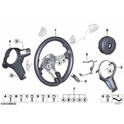 BMW Steering Wheel - Genuine BMW 32307850403