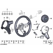 BMW Steering Wheel Trim - Genuine BMW 32307854459