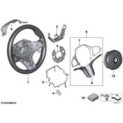 BMW Steering Wheel - Genuine BMW 32309882676
