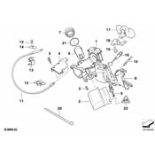 BMW Ignition Lock Housing (740i 740iL 750iL) - Genuine BMW 32321095996