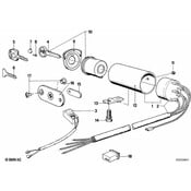 BMW Steering Lock - Genuine BMW 32321114765