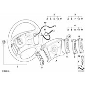 BMW Air Bag Module (X3) - Genuine BMW 32343400441